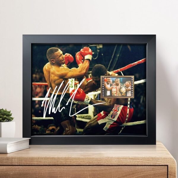 sufenvera Signed Mike Tyson Boxing Fan Photo Gifts 10x8 InchMike Tyson Memorabilia Film Picture Framed Poster Decor.jpg