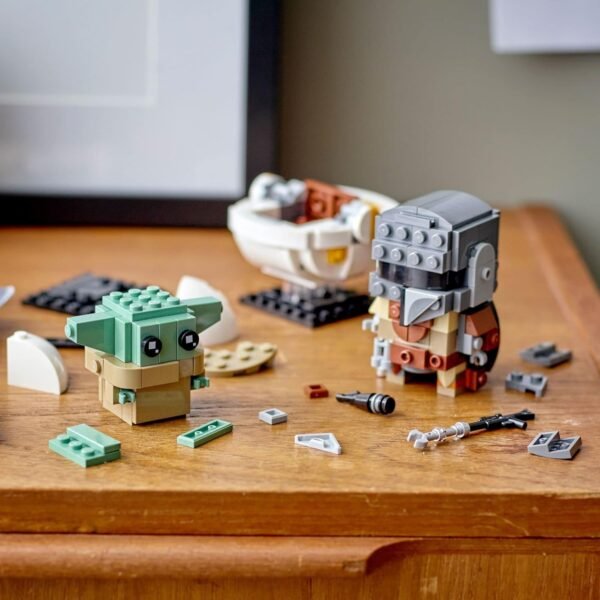 1746073453 LEGO BrickHeadz Star Wars The Mandalorian The Child 75317 Baby Yoda Building Toy Collectible Model Figures Set Gift Idea for Teens.jpg