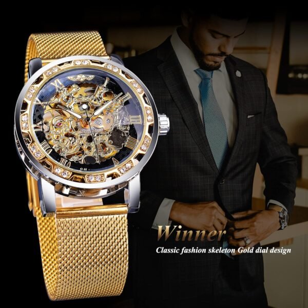 1746080662 Winner Retro Manual Mechanical Skeleton Watch with Diamond and Carving Flower Craft Men Skeleton Wrist Watch Mechanical Classic Roman Number.jpg