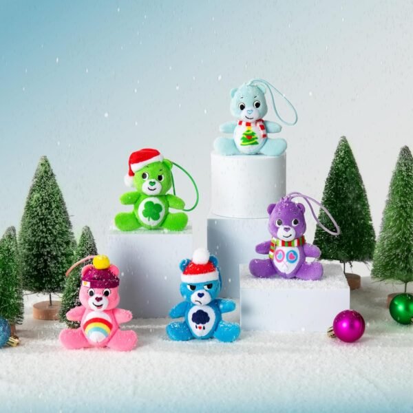 1746116652 Care Bears Holiday 5 Pack Treasure Box Miniature Plush Figure Suffed Animal Toy Mini Soft Figure for Kids Girls and Boys Ages 4.jpg