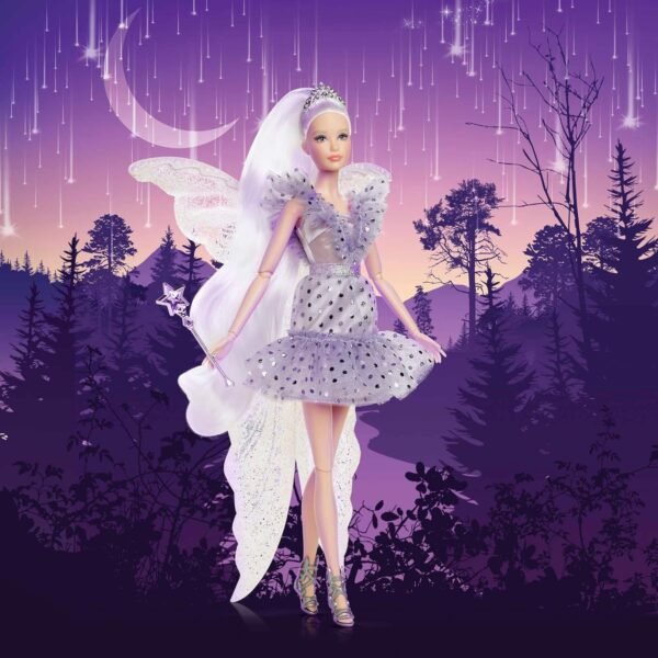 1746383053 Barbie Signature Tooth Fairy Doll Collectible Doll with Fairy Wings Wand Coin Bag Gift for 6 Year Olds Up HBY16.jpg