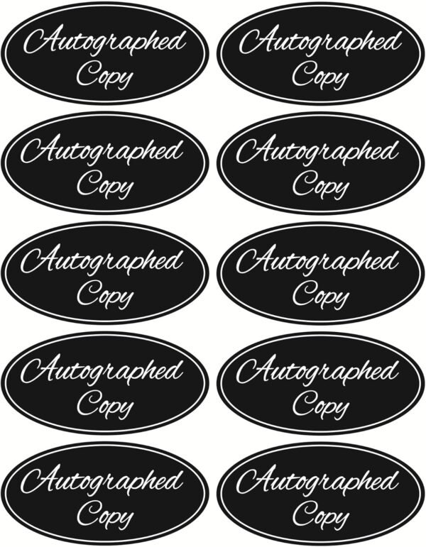 1746451452 Autographed Copy Sticker1x2inch 500pcs Autographed Copy Sticker for The Author Book Novels Signings.jpg