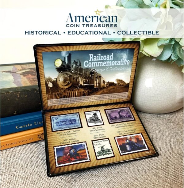 1746509050 American Coin Treasures Railroad Commemorative Stamp Collection.jpg