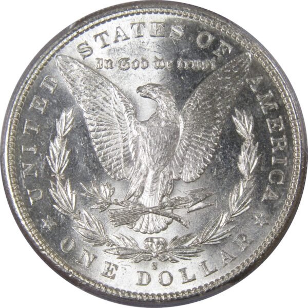 1746573855 1881 S Morgan Dollar MS 63 PCGS 90 Silver 1 US Coin Collectible.jpg