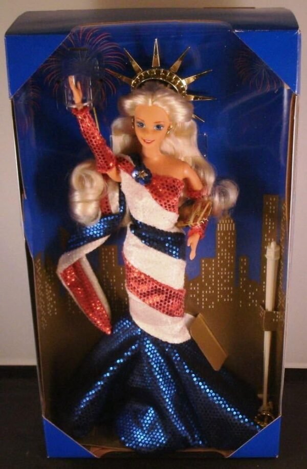1746678251 Barbie Statue of Liberty Limited Edition FAO Schwarz Doll 1995.jpg