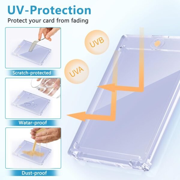1746797053 25ct Magnetic Card Holder 35pt Magnetic Card Holders for Trading Cards Display Case Holders Protectors Sleeves Hard Plastic Cover for Sports Game Cards.jpg