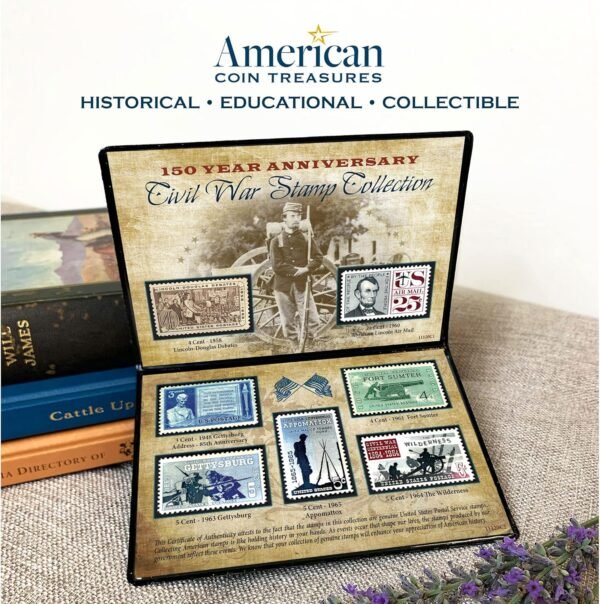 1746804251 American Coin Treasures 150th Anniversary Civil War Commemorative Stamp Collection.jpg