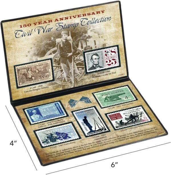 1746804253 American Coin Treasures 150th Anniversary Civil War Commemorative Stamp Collection.jpg
