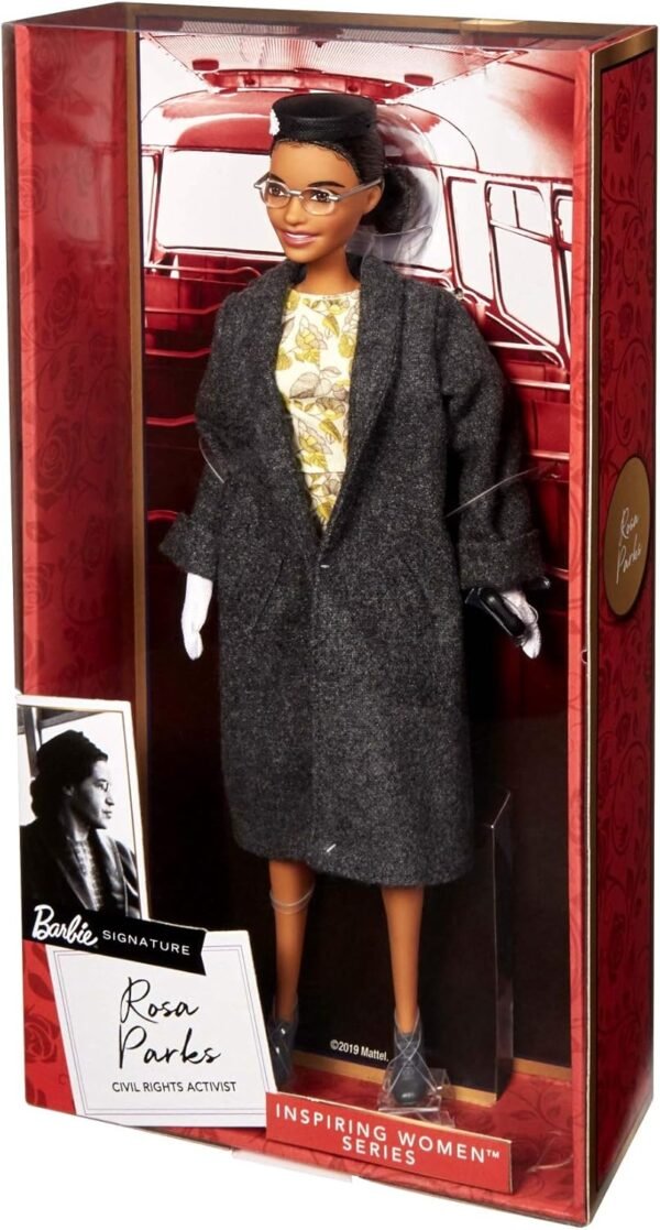 1746825855 Barbie Inspiring Women Series Rosa Parks Collectible Doll Wearing Fashion and Accessories with Doll Stand and Certificate of Authenticity.jpg
