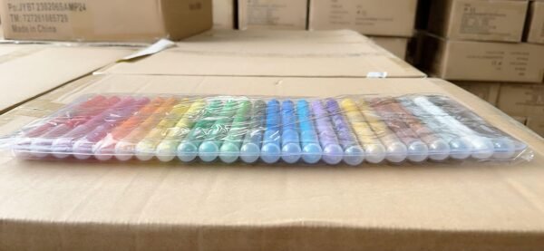 1746995056 Shuttle Art 24 Colors Gel Crayons for Toddlers Non Toxic Twistable Crayons Set for Kids Children Coloring Crayon Pastel Watercolor Effect Ideal for Paper.jpg