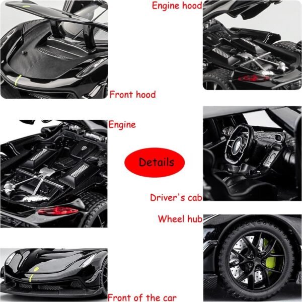 1747275852 Toy Cars Model Jesko Black Alloy Collectibles Die cast Vehicles with Sound and Light.jpg