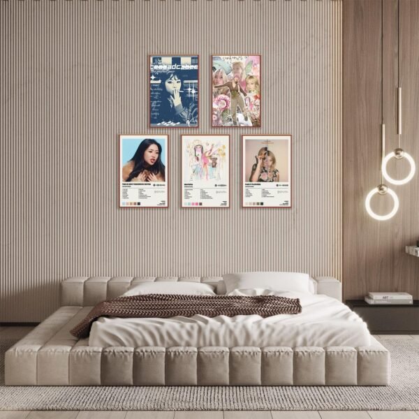 1747301051 YIYANGQ Beabadoobee Album Cover Limited Edition Posters Set of 5 Unframed 8inch X 12inch20 X 30cm Room Aesthetic Scannable Song Code Music Posters.jpg