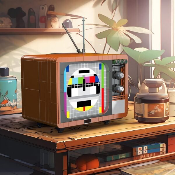 1747491855 Retro TV Mini Building Block Sets，Vintage TV Model Collectible Building Set Toys Gift for Kid Adults550 Pieces.jpg