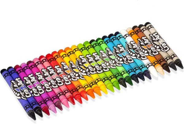1747585453 Cra Z Art 24ct Crayons Pack Perfect Back to School Essential Art Supplies for Coloring Fun Ages 3 and Up.jpg