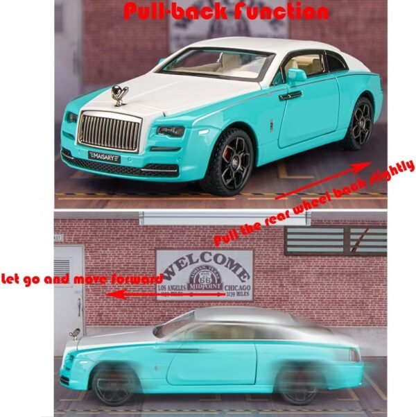 1747718657 Toy Car Model Blue Rolls Royce Wraith Alloy Collectible Pull Back Vehicles Diecast with Light and Sound.jpg