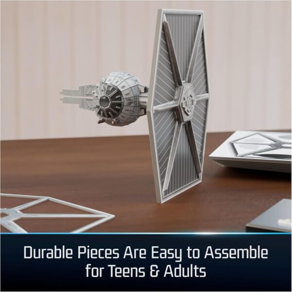 1748287455 4D Build Star Wars Imperial Tie Fighter 3D Model Kit Star Wars Collectibles Desk Decor Adult Puzzle Building Toys 3D Puzzles for Adults Teens 120 Pieces for Ages 12 Up.jpg
