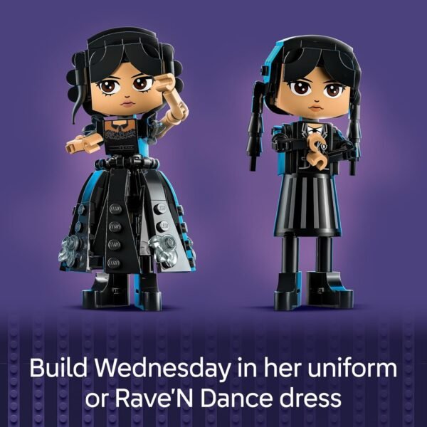 1748445855 LEGO Wednesday Addams Figure Building Toy for Kids Girls Boys Ages 10 Collectible Wednesday Addams Doll with Display for Fans Gift Idea for Birthday 76780.jpg
