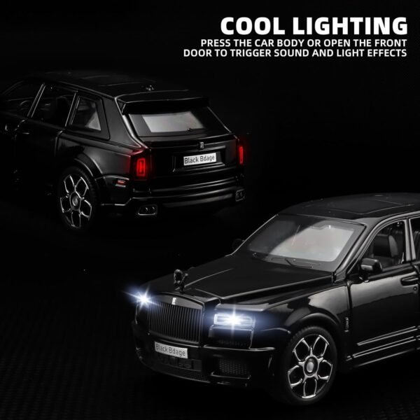 1748456653 Collectibles Exquisite Car Model 132 Rolls Royce Cullinan Die Cast Metal Model CarsPull Back Toy Cars with Light and SoundCars Toys Gifts for Age 3 Year Old Boys（Black）.jpg