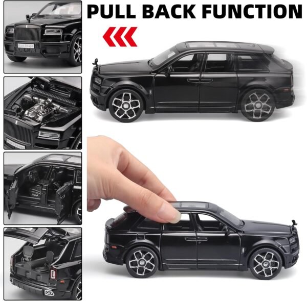 1748456656 Collectibles Exquisite Car Model 132 Rolls Royce Cullinan Die Cast Metal Model CarsPull Back Toy Cars with Light and SoundCars Toys Gifts for Age 3 Year Old Boys（Black）.jpg