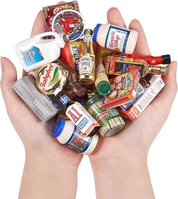 1748561057 5 Surprise Mini Brands Series 2 by ZURU 2 Count Pack of 1 Amazon Exclusive Mystery Real Miniature Brands Collectible Toy Capsule Gold PVC Tube Packaging.jpg