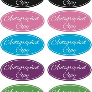 1x2 inch 500PCS Oval Waterproof Autographed Sticker Multi Color Labels Autographed.jpg