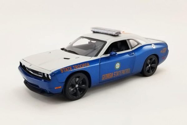2010 Dodge Challenger SRT8 Blue and White Acme A1806018.jpg