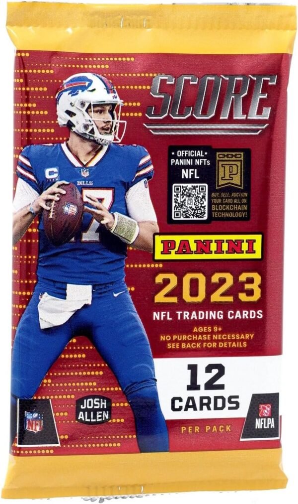 2023 Panini Score Football NFL Factory Sealed Pack of Trading.jpg