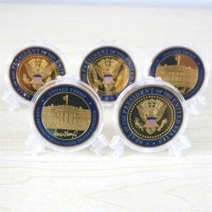 5 Pack Donald Trump Gold Plated Coin Seal of The.jpg