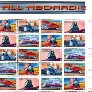 All Aboard Railroad Sheet of 20 33 Cent US Postage.jpg