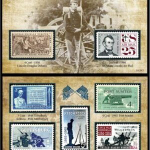 American Coin Treasures 150th Anniversary Civil War Commemorative Stamp Collection.jpg