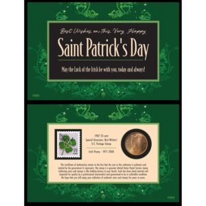 American Coin Treasures Greeting Card St Patricks Day Coin and.jpg