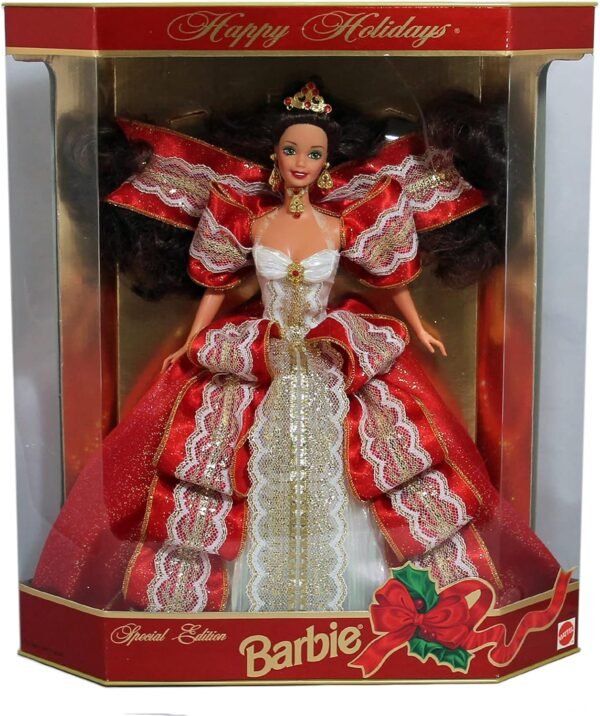 Barbie Happy Holidays Doll Special Edition 10th Aniversary Hallmark.jpg