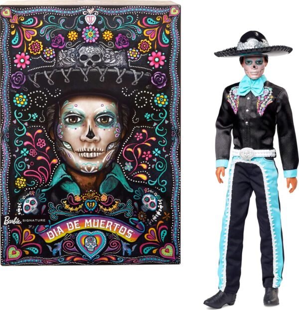 Barbie Signature Doll 2024 Dia De Muertos Ken Collectible in.jpg