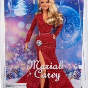 Barbie Signature Doll Mariah Carey Holiday Collectible in Red Glitter.jpg