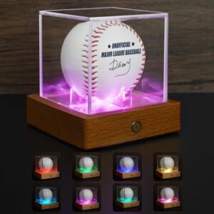 Baseball Display Case with LED Light Rechargeable Acrylic Case Display.jpg