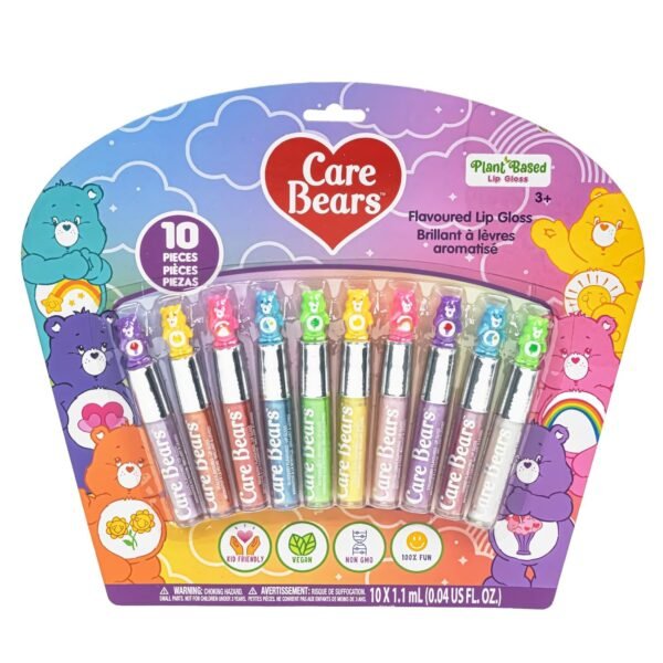 Care Bears 10 Piece Plant Based Lip Gloss Girls Party.jpg