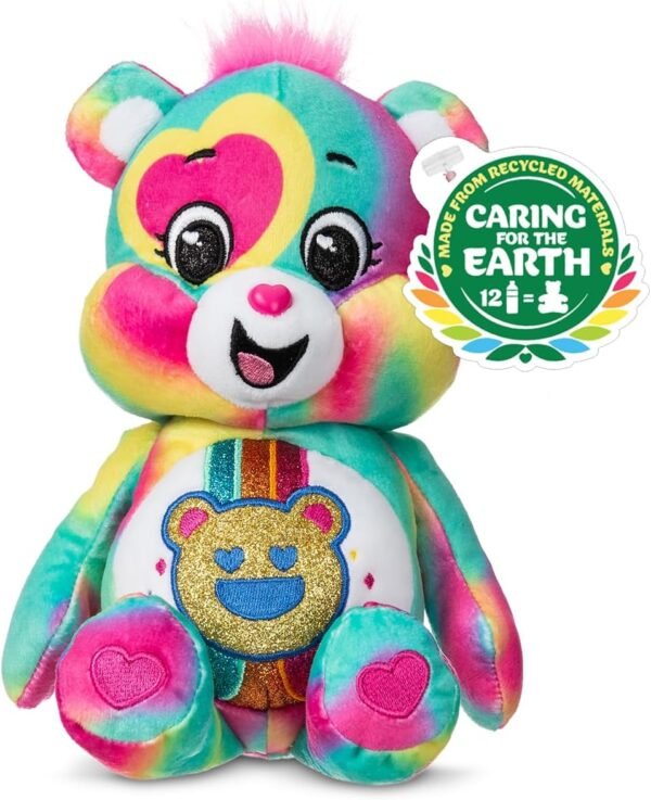 Care Bears 9 Glitter Good Vibes Bear Tie Dye Multicolored.jpg