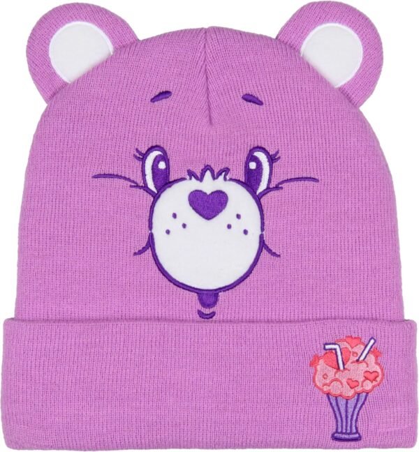 Care Bears Embroidered Face Belly Badges 3D Ears Cuff Knit.jpg