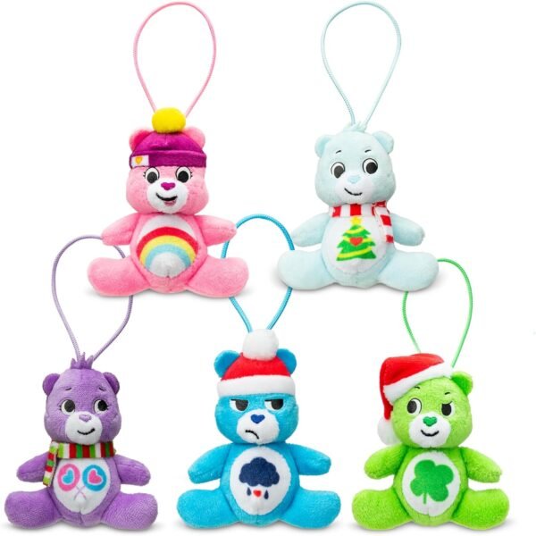 Care Bears Holiday 5 Pack Treasure Box Miniature Plush Figure Suffed Animal Toy Mini Soft Figure for Kids Girls and Boys Ages 4.jpg