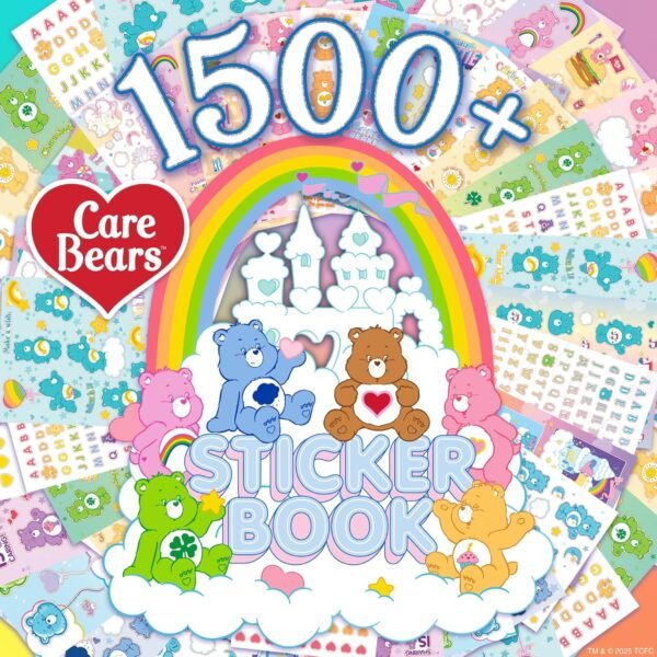 Care Bears Sticker Book 1500 Cute Stickers for Scrapbooks Planners.jpg