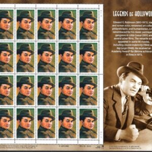 Edward G Robinson Legends of Hollywood Collectible Stamp Sheet of.jpg