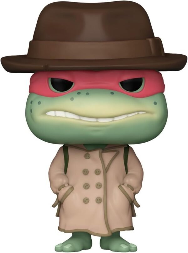 Funko POP Movies Teenage Mutant Ninja Turtles TMNT Raphael with Coat Hat Collectable Vinyl Figure Gift Idea Official Merchandise for Kids Adults.jpg