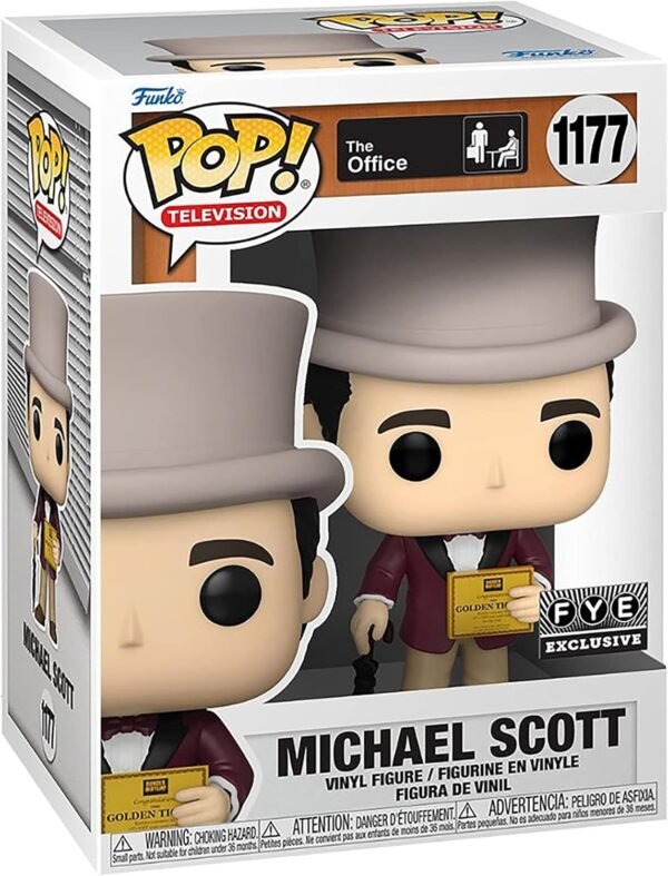 Funko The Office Michael Scott Golden Ticket Pop Vinyl Collectible.jpg