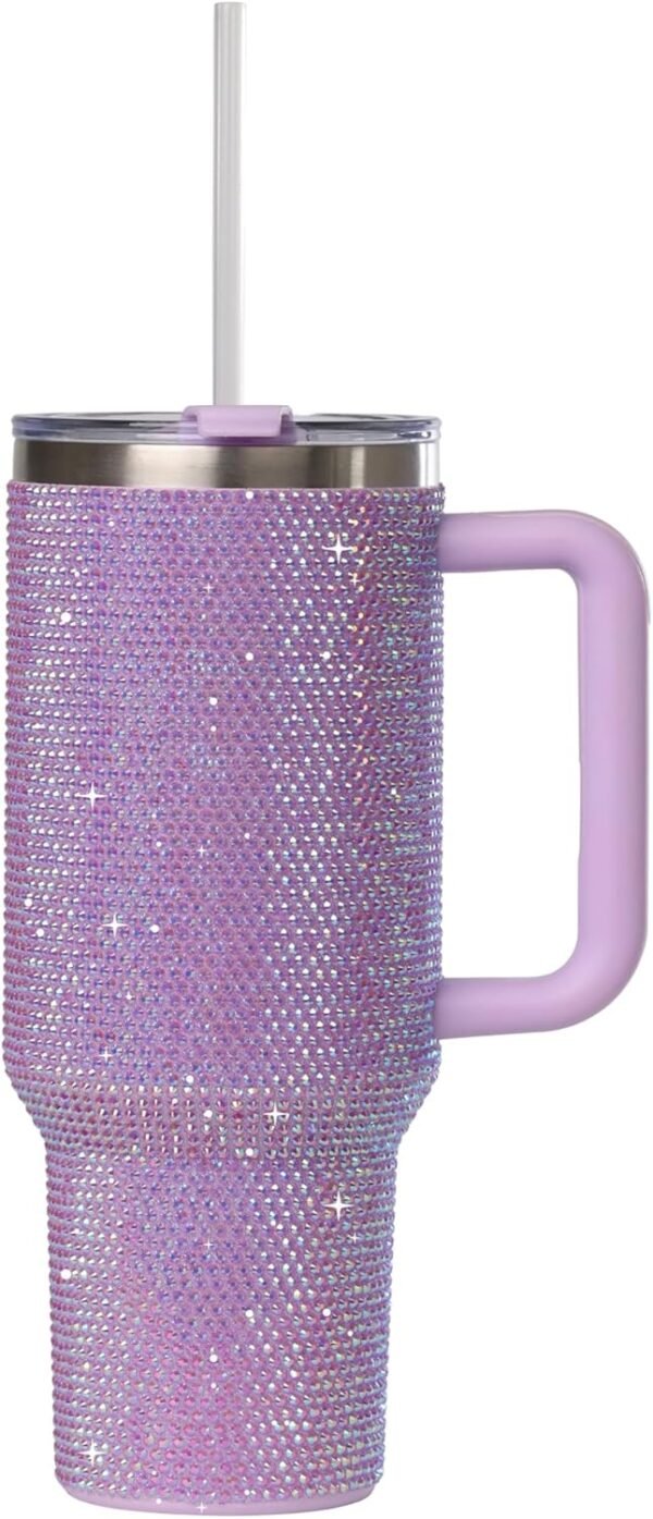 Grenada 40oz Rhinestone Encrusted Insulated Tumbler Premium Bling Stainless Steel.jpg