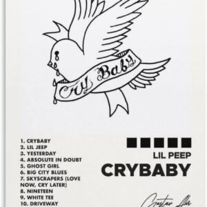 HTGFNKFQ Crybaby Album Poster Lil Peep Limited Edition Canvas.jpg
