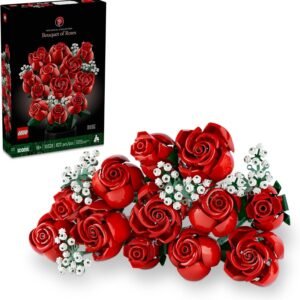 LEGO Botanicals Bouquet of Roses Artificial Flowers Fake Red.jpg