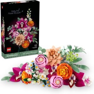 LEGO Botanicals Pretty Pink Flower Bouquet Building Set for Adults.jpg