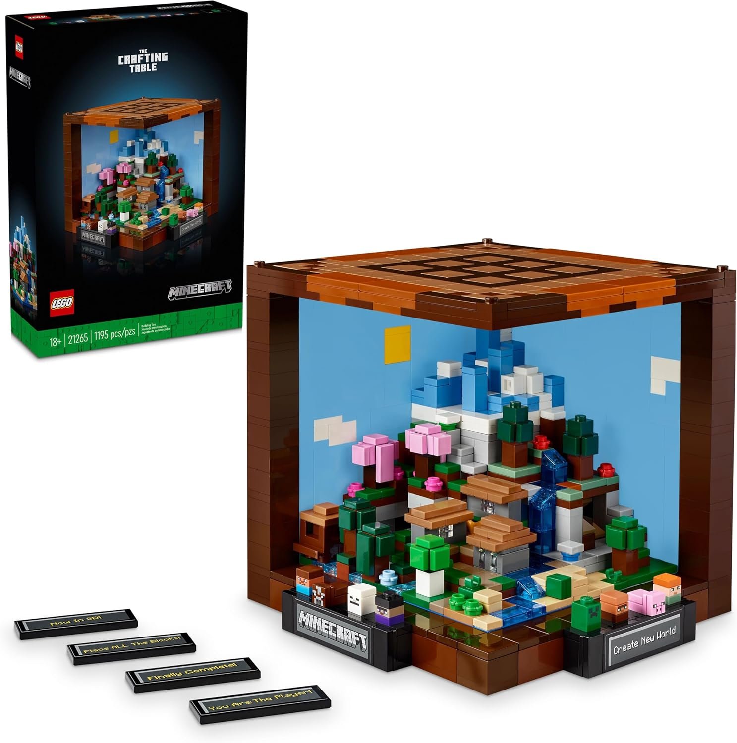 LEGO Minecraft The Crafting Table Collectible Video Game Building Set.jpg