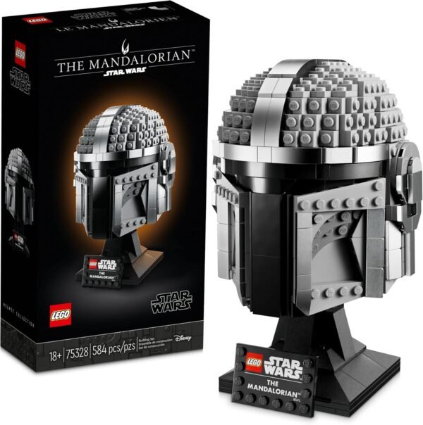 LEGO Star Wars The Mandalorian Helmet 75328 Buildable Model Kit.jpg