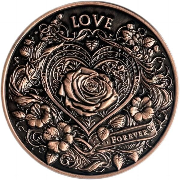 Love Coin Collection Challenge Coin Unique Memento and Pocket Token.jpg